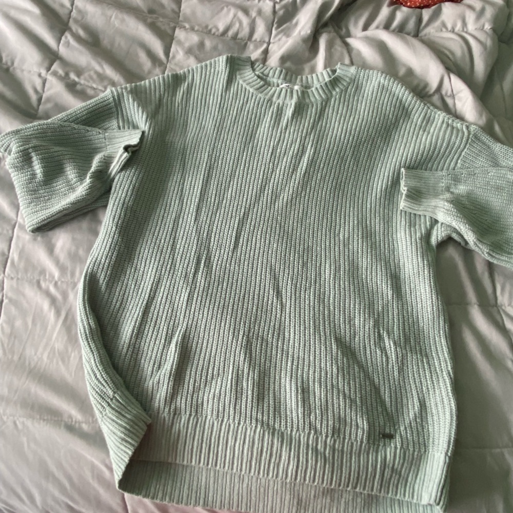Green sweater